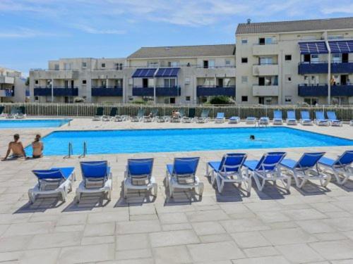 Appartement Climatise Avec Piscine & Mer Bleu Marine Lacanau Exterior photo